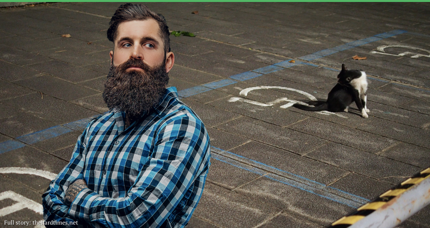 REALpunknews's tweet photo. Bearded Man in Flannel Mistakes Cat Piss for Really Good IPA https://t.co/2cGGydd5yi https://t.co/6Xw3s36MAe