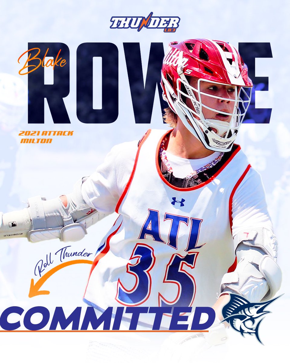 thunderlacrosse's tweet photo. Congrats to Thunder LB3 2021 @BlakeRowse on his commitment to @SailfishMLax #hardworkpaysoffs #GeorgiaMade https://t.co/foOTFddzHo