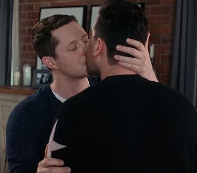 — they got to kiss on screen over 30 times and their intimacy was treated no differently to how straight couples intimate scenes are and that’s important