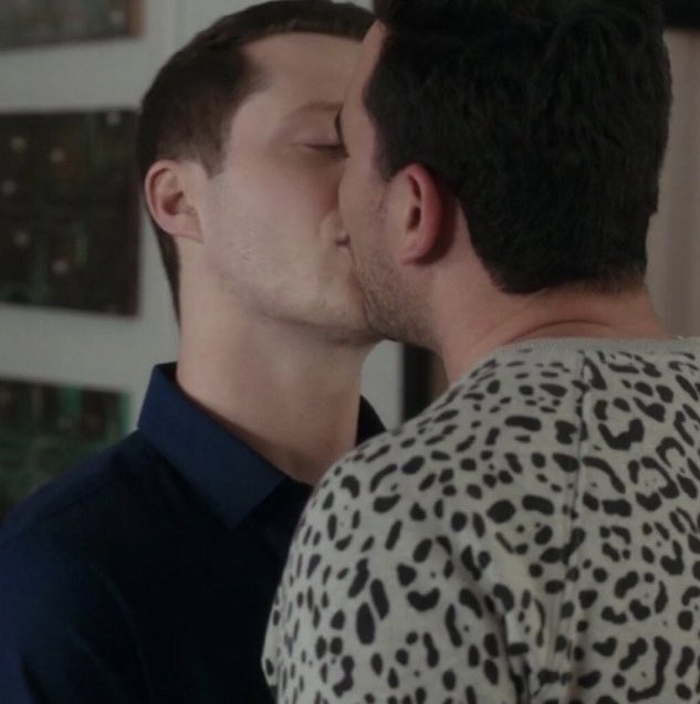 — they got to kiss on screen over 30 times and their intimacy was treated no differently to how straight couples intimate scenes are and that’s important