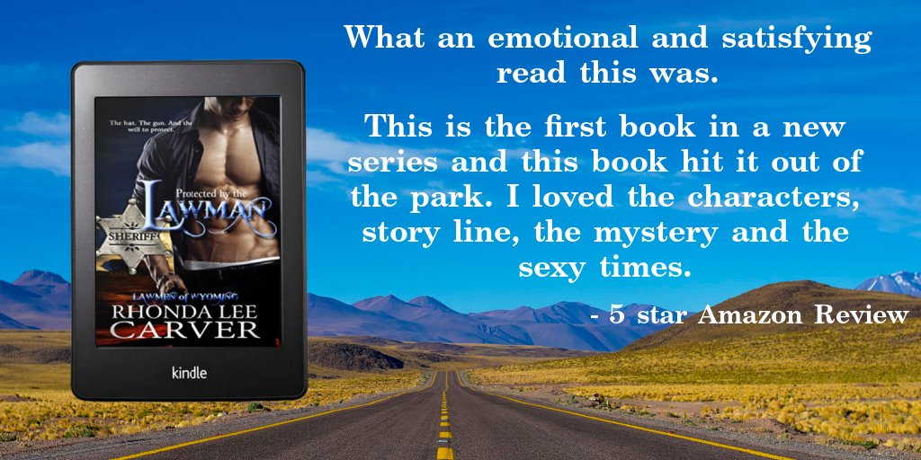 Protected by the Lawman (Lawmen of Wyoming Book 1) 
Grab your copy for only 99¢! amzn.to/2MgT1EL
Read #FREE with Kindle Unlimited!

Trust didn't come easy, but what she couldn't see with her eyes, she saw with her soul.

#KU #LawmanofWyoming #99cents #KindleUnlimited