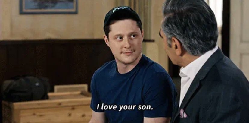 — the way patrick spoke to johnny about his son in the most loving and beautiful way