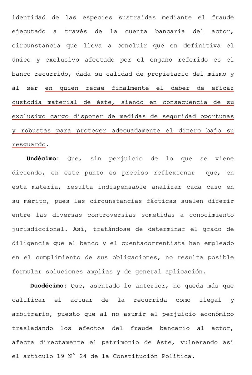 LuisCorderoVega's tweet photo. CS (28.12.2020, rol 50564-2020) Banco debe reintegrar fondos sustraídos producto de fraude informático por contaminación con virus del dispositivo utilizado para realizar la transacción. Es responsabilidad de la entidad financiera disponer de medidas de seguridad robustas. https://t.co/odHrl3KAHs