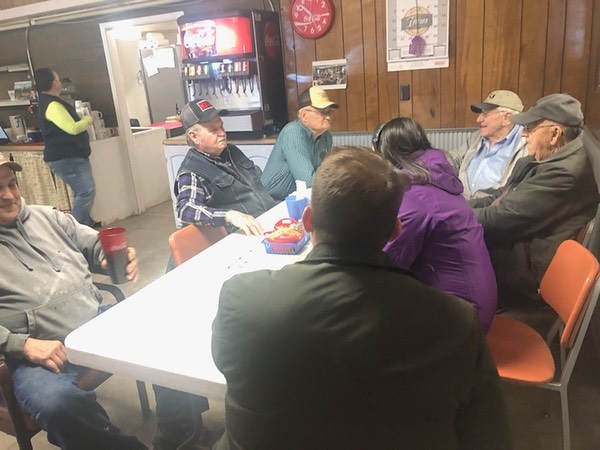 ...and walking into situations where it initially looked like people weren't going to talk to us, but then ultimately did bc of  @nprgreene's openness and genuine curiosity of hearing what they have to say. Like when we showed up at that cattle auction in Iowa earlier this yr: