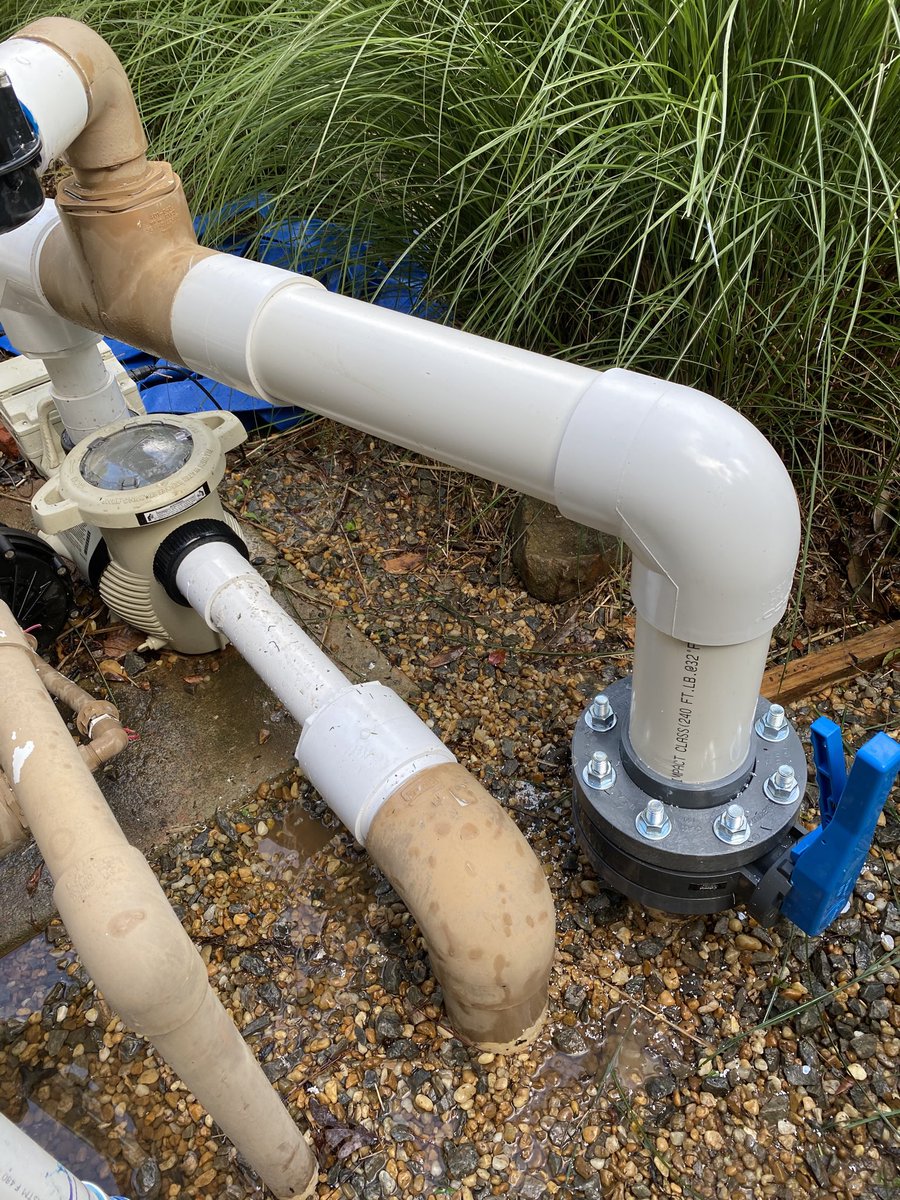 No plumbing job too big or too small.. #poolcareandrepairs