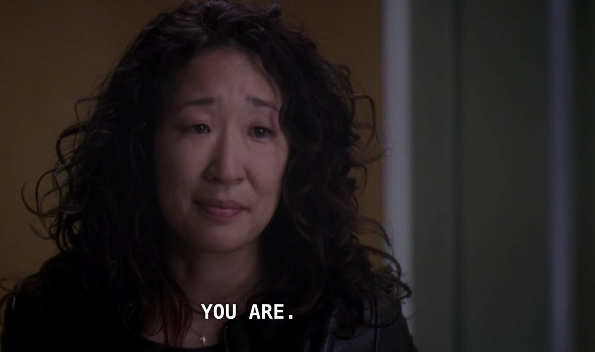 Goodbye Cristina Yang. I love you   #GreysAnatomy  