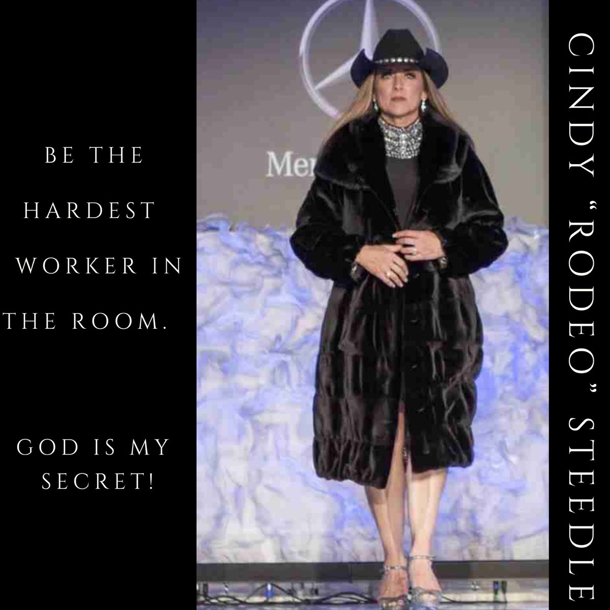 cindyrodeo's tweet photo. Be The Hardest Worker In The Room. “GOD Is My Secret”
Cindy Rodeo Steedle
#cindyrodeosteedle
#cindyrodeo
#hardestworkersintheroom https://t.co/GayKFyuLIF