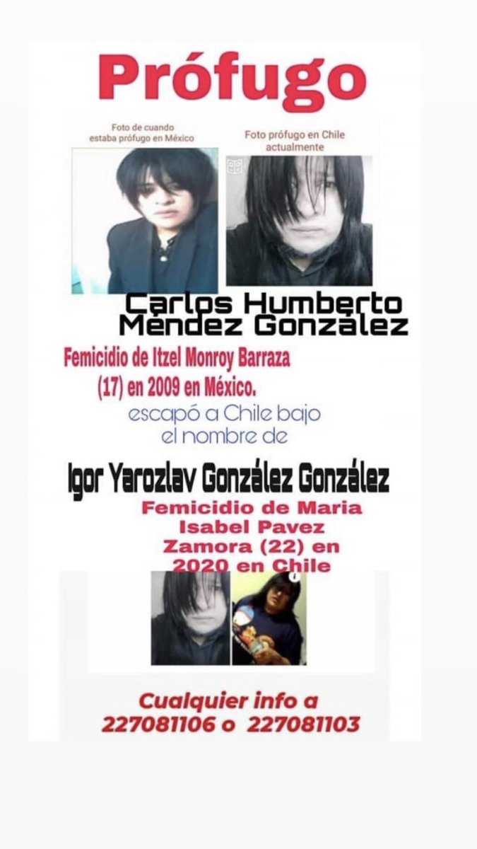 CamiBu 🛸 on Twitter: "Por el pelotudo del live, sabemos que el enfermo de IGOR  GONZÁLEZ GONZÁLEZ, (nombre original CARLOS MÉNDEZ GONZÁLEZ) tenía la opción  de irse a España. Cabres necesitamos que