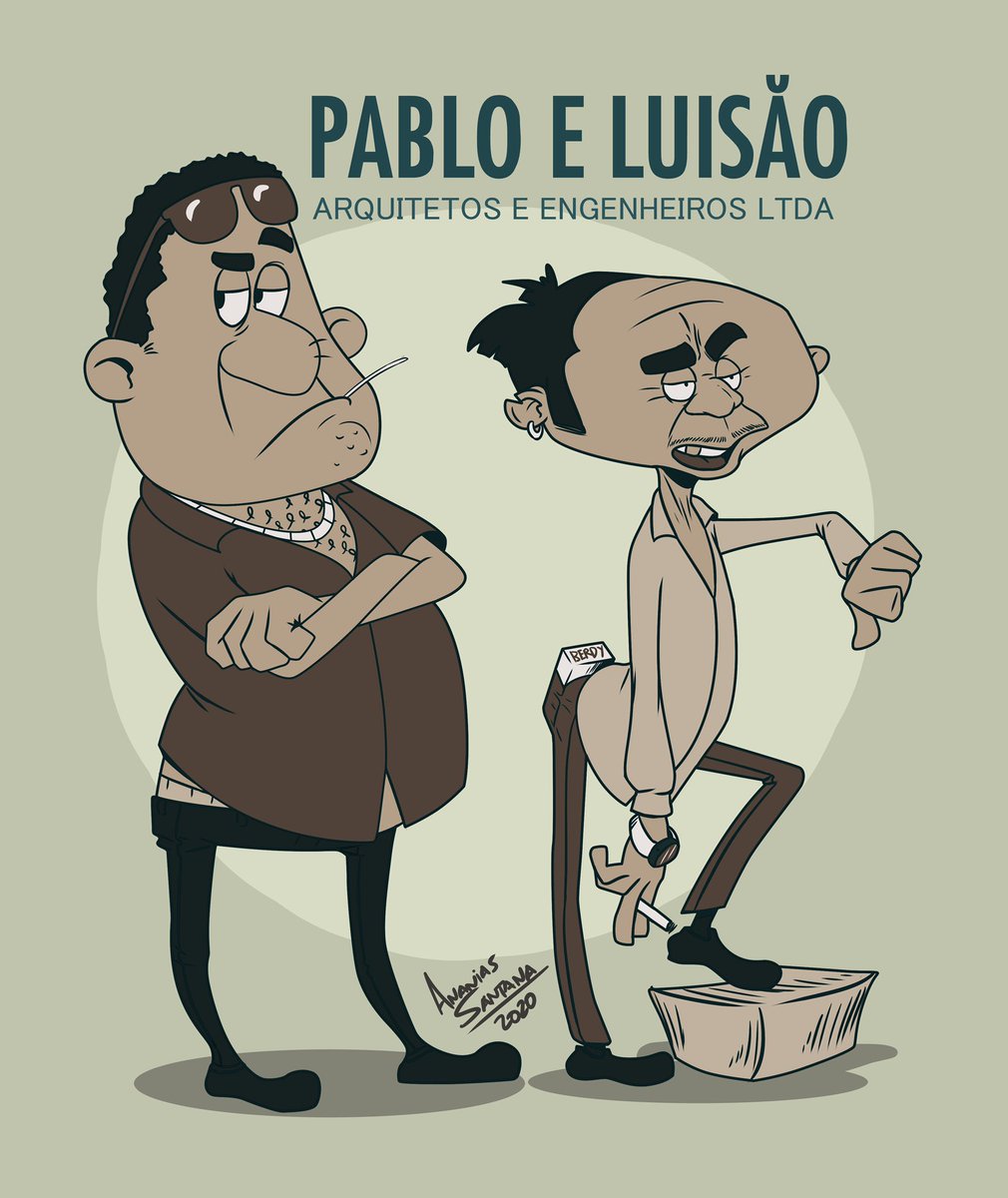 Histórias de Pablo e Luisão eternizadas no Twitter por Paulo Vieira vão  virar série - NerdBunker