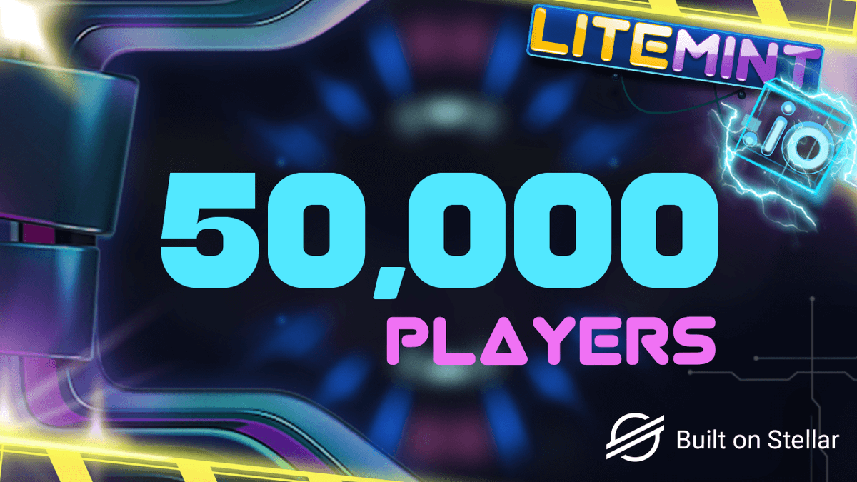 Celebrating 50K players! 🤩 Litemint.io is the first tradable card game #BuiltOnStellar. Play instant card battles, unlock #nft cards, join our next #esports tournament! #gamedev #indiedev  #stellarglobal #gaming #indiegame #blockchain #stellar #tcg #ccg #StayHome