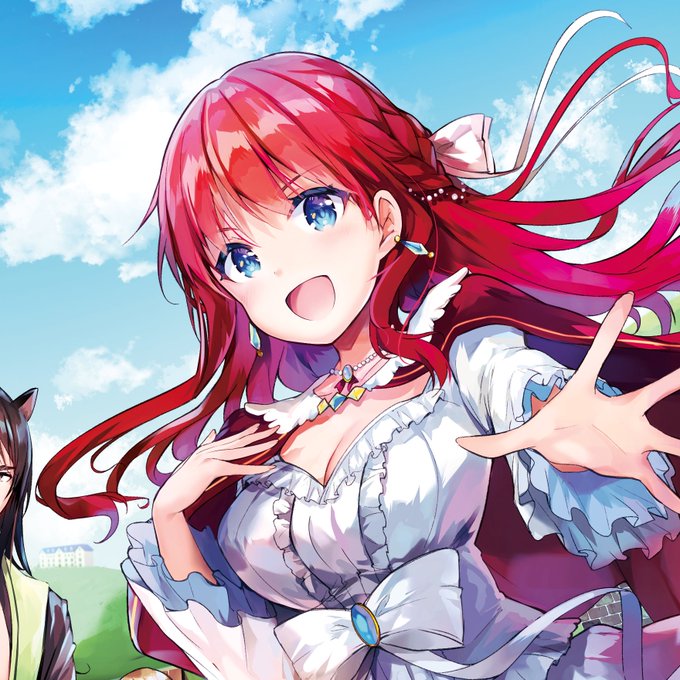 12/28発売 一迅社ノベルス
貧乏令嬢の勘違い聖女伝2～お金のために努力してたら、王族ハーレムが出来ていました!?～(馬路まんじ先生著)

挿絵担当しました&発売中です✨
ソフィアちゃんを個性的メンズたちがずらり!ショタもエルフもいるよ☺️年末年始のお供にぜひに～‼️

https://t.co/r3kiqeaDSs 