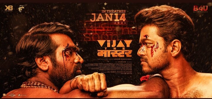 DhanushPuneFC's tweet photo. Thalapathy Entering North through #VijayTheMaster ❤
Jan 13th Vaathi coming to shatter Indian Box-office!❤ Well deserved celebrations!
Best wishes for the #Master from #TeamDFP and all @dhanushkraja sir's Fans💐💐
Our Suruli too will arrive soon!!
#JagameThandhiram #Karnan https://t.co/8lr7WHdeoA