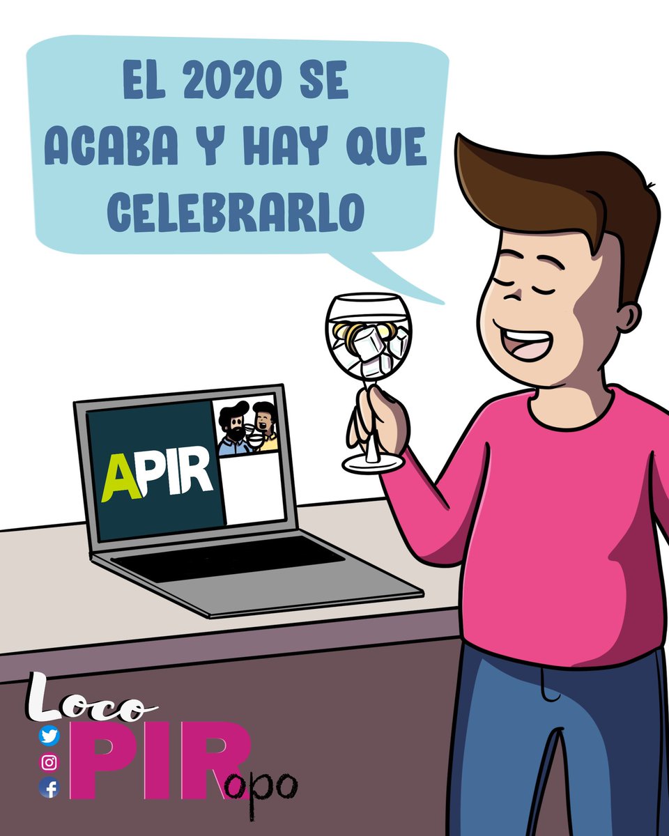 Parece mentira... pero el 2020 ya está llegando a su fin 🤩

Y, como cada año, <a href="/APIRpsicologia/">APIR</a> tiene preparada una clase especial 🍸

¿Vosotr@s qué plan tenéis para hoy?
