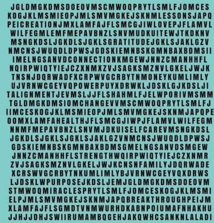 What are the first three words you see?