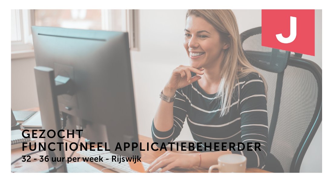 Ben jij de enthousiaste functioneel beheerder die het beste uit zichzelf en onze applicaties wil halen? Wil je met ons in 2021 een interessante reis maken en de weg naar de toekomst verder uit stippelen? Lees dan snel verder... ow.ly/vX6C50CVh7j