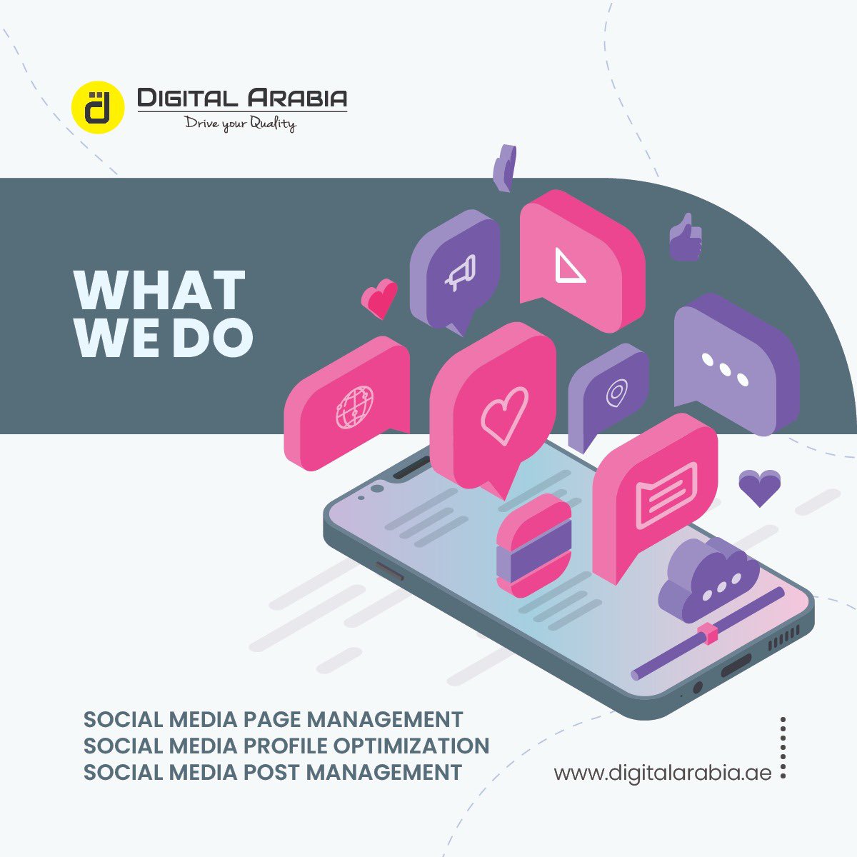 Save your time!! 
We will manage your social media business page, profile and post. Shortcut tool to approach your wide target customer in targeted location. 
#socialmediamarketing #socialmediamanagement #socialmediaagency #facebook #twitter #instagram