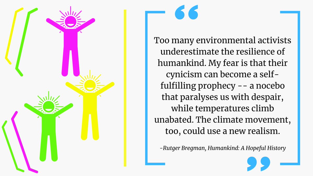 YGBookClub's tweet photo. We love intertextuality! Remember our discussion with @EricHolthaus, author of #TheFutureEarth??? We do!
#Humankind @rcbregman #ReadForHumanity https://t.co/5BFS6nu8U8