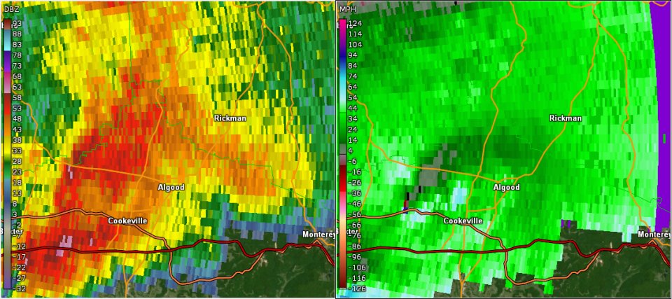 After the Nashville tornado faded, another even worse, even wider, EVEN MORE POWERFUL wedge tornado touched down and moved into residential areas northwest of Cookeville, TN at about 1:50 AM. 19 people died as entire rows of homes were reduced to slab foundations.