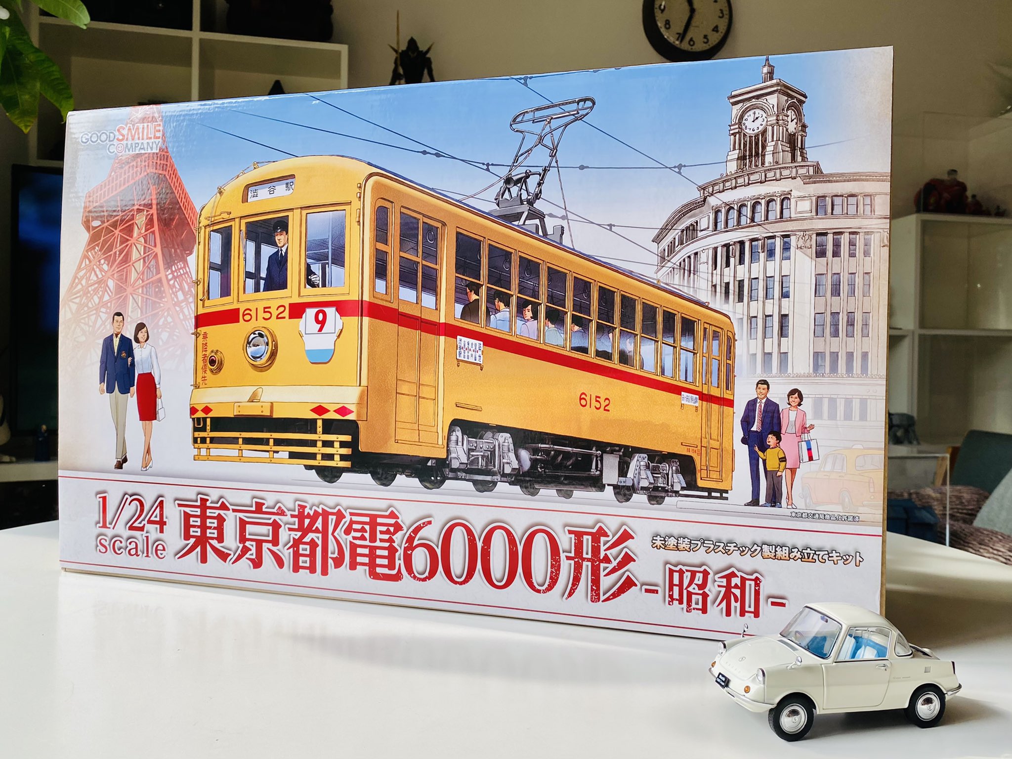 1/24 東京都電6000形 -昭和- プラモデル グッドスマイルカンパニー
