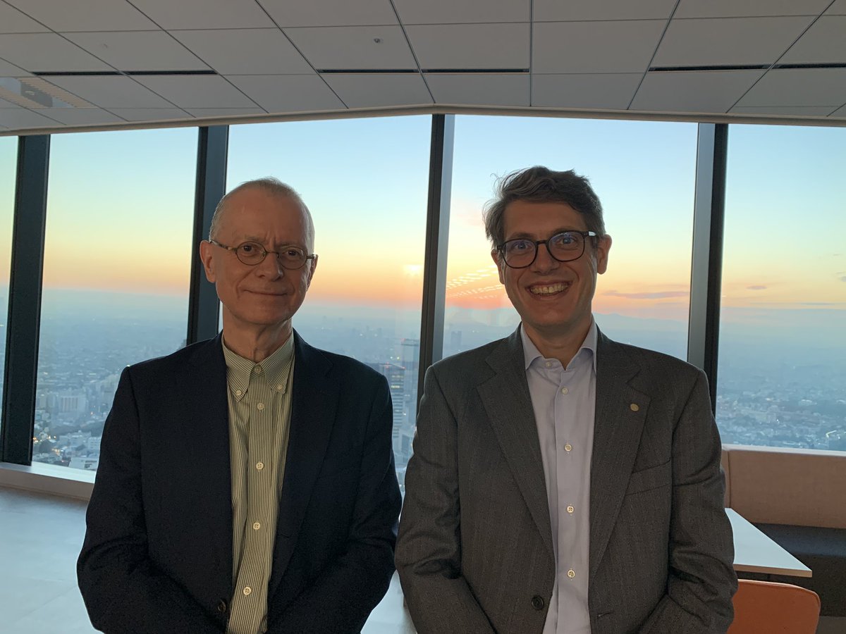 FrankEijsink's tweet photo. Goodbye to Willem de Vries! My travel buddy, translator and lots more. He is retiring — fortunately continuing as free lancer.
Willem joined as employee #3 to prepare NN’s greenfield launch in Japan in 1985. Always kept that @NN_Life_Japan spirit alive. Huge thanks! #mrNN ♥️ https://t.co/piX5Tv2IlP