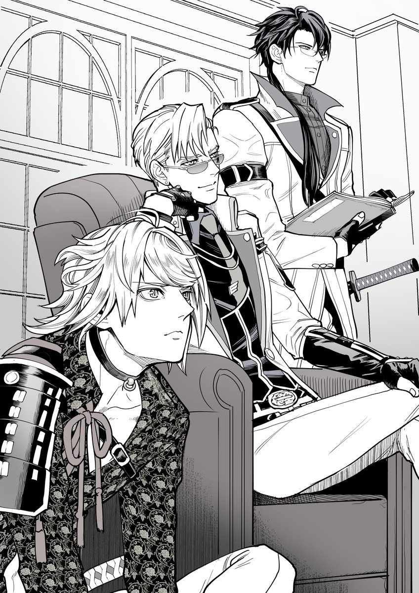 刀剣乱舞 2020年自分が選ぶ今年の4枚 時間かかるけど刀剣男士描くの楽しいです こねちたいの漫画