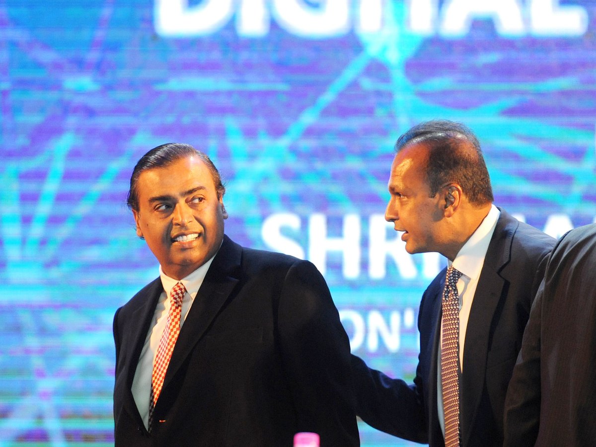 ...from the account of three Anil Ambani-led Reliance Group entities — Reliance Communications, Reliance Infratel and Reliance Telecom.