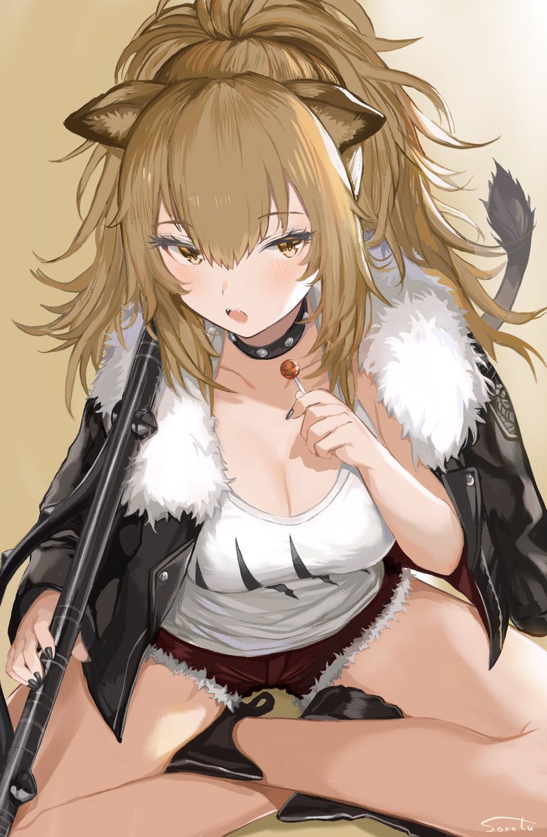 シージ(アークナイツ) 「色々描いた....!来年もよろしくお願いします!
 #2020年自分が選ぶ今年の」|そろつのイラスト