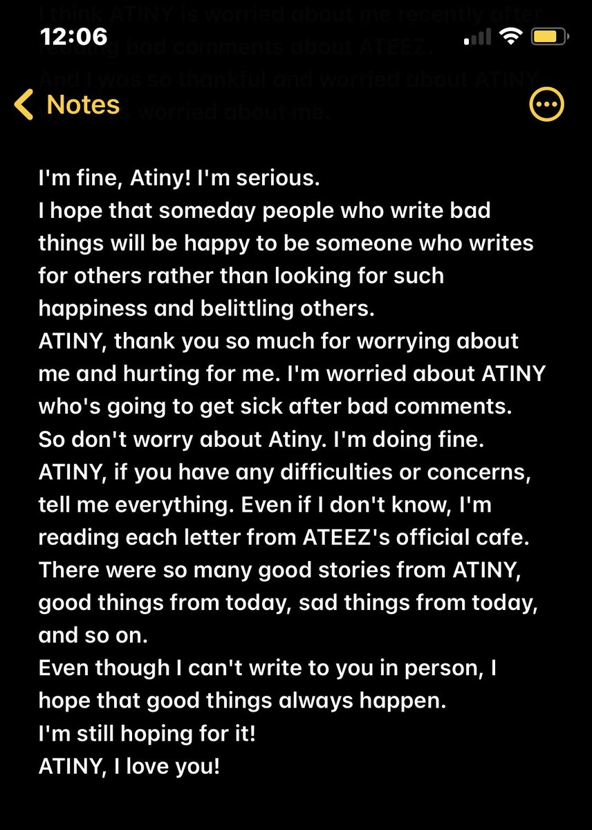 ateezfolderr's tweet photo. #여상 201229 yeosang fancafe letter eng trans https://t.co/KhYiUVCTx2