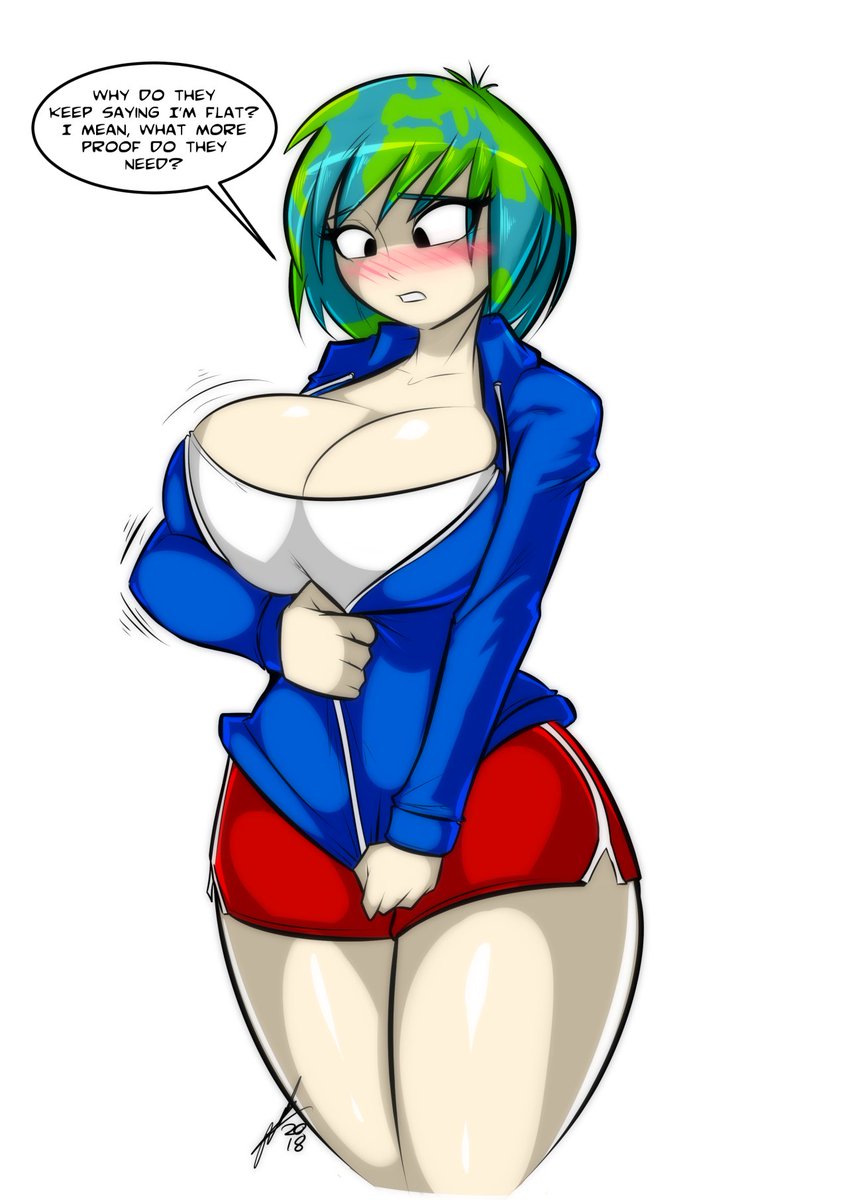 EarthChan872's tweet photo. "I'm telling you I'm not flat already!"

N/SFW muse of Earth-Chan
Open DMS
Pansexual and caring to all
Loves Humanity even though they're killing it
Can be futa or female
Can play multiple versions of Earth-Chan
Kinks and all of that will be down below! https://t.co/8OOb8TvlXZ