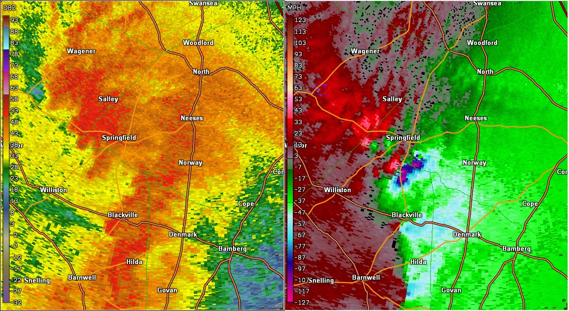 Four EF3 tornadoes on the ground at the same time, WHEN DOES THAT HAPPEN?