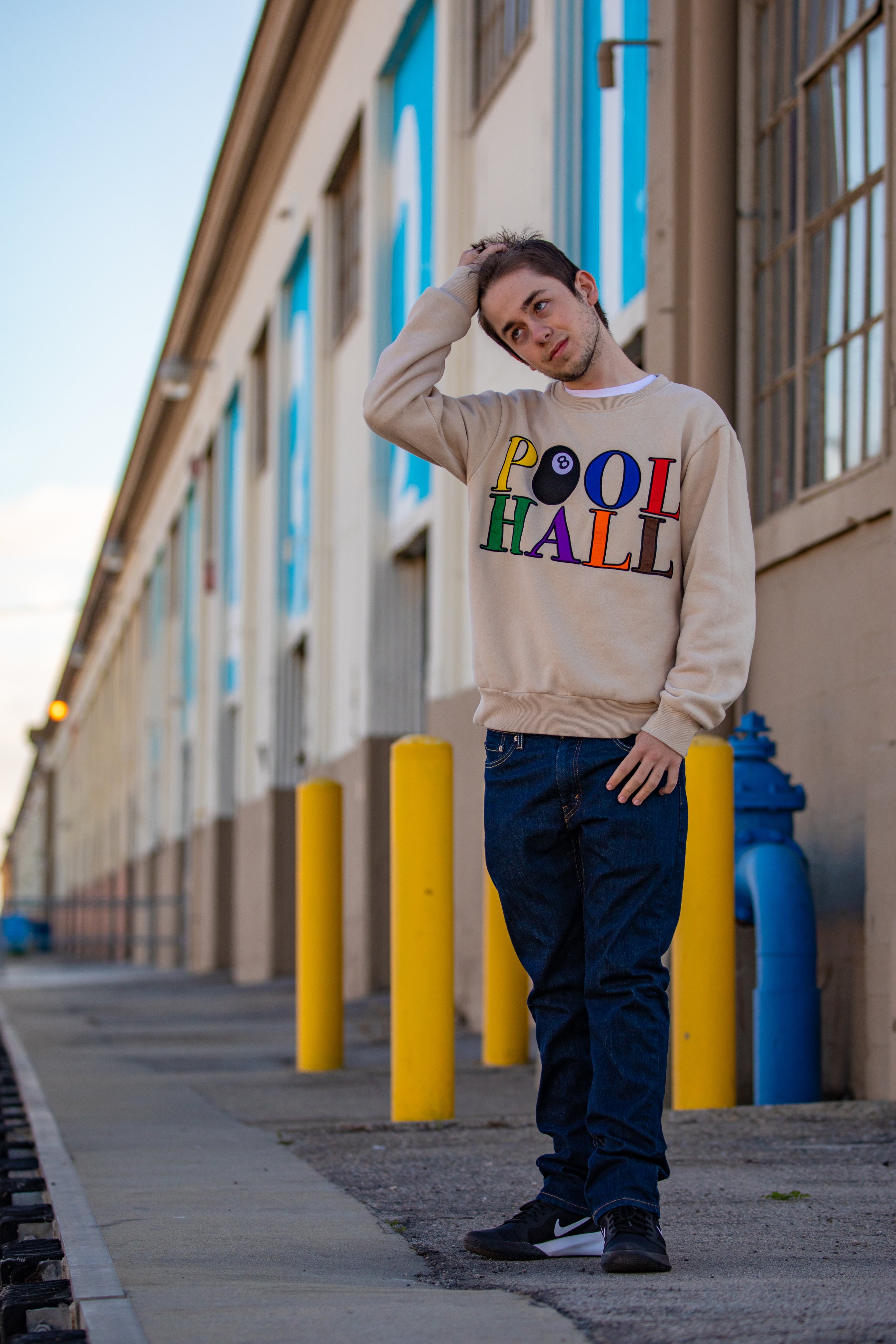Pool hall crewneck hotsell