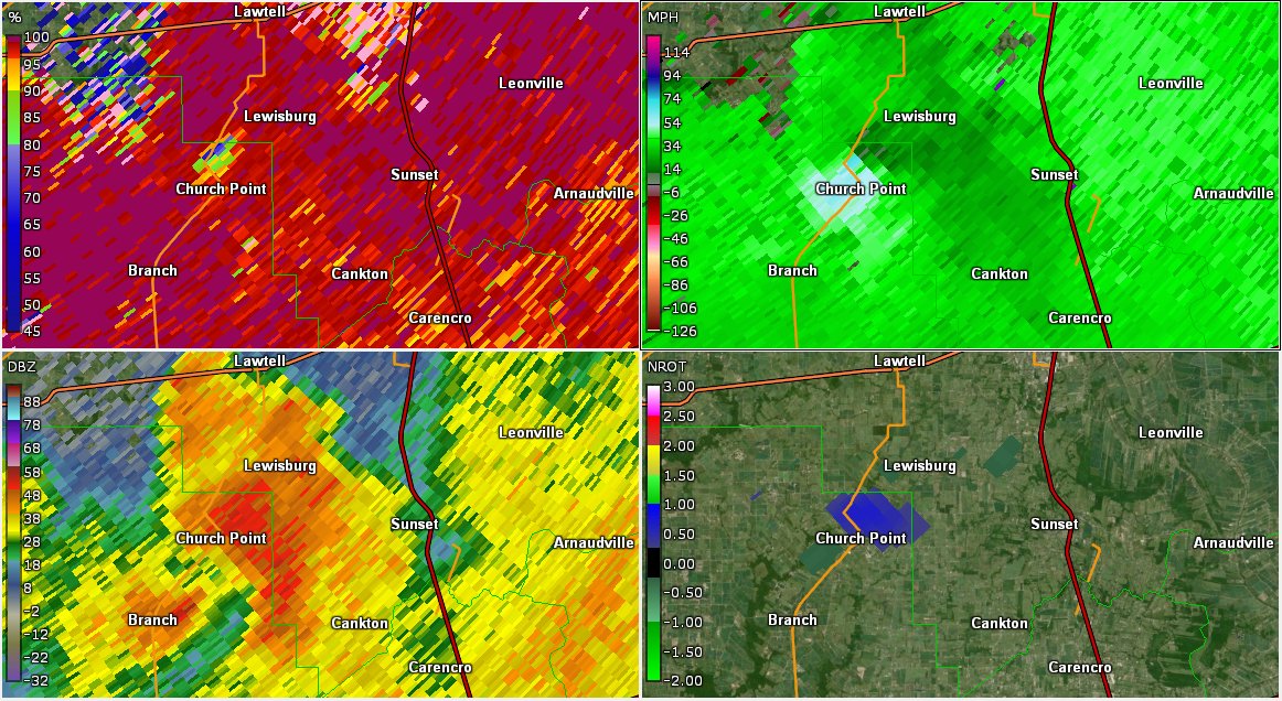 May 2020 sucked. Let's get that right, right? Not one significant tornado (save for some low-end EF2 in South Carolina) occurred, EXCEPT for this extremely random EF3 which killed someone near Church Point, LA.