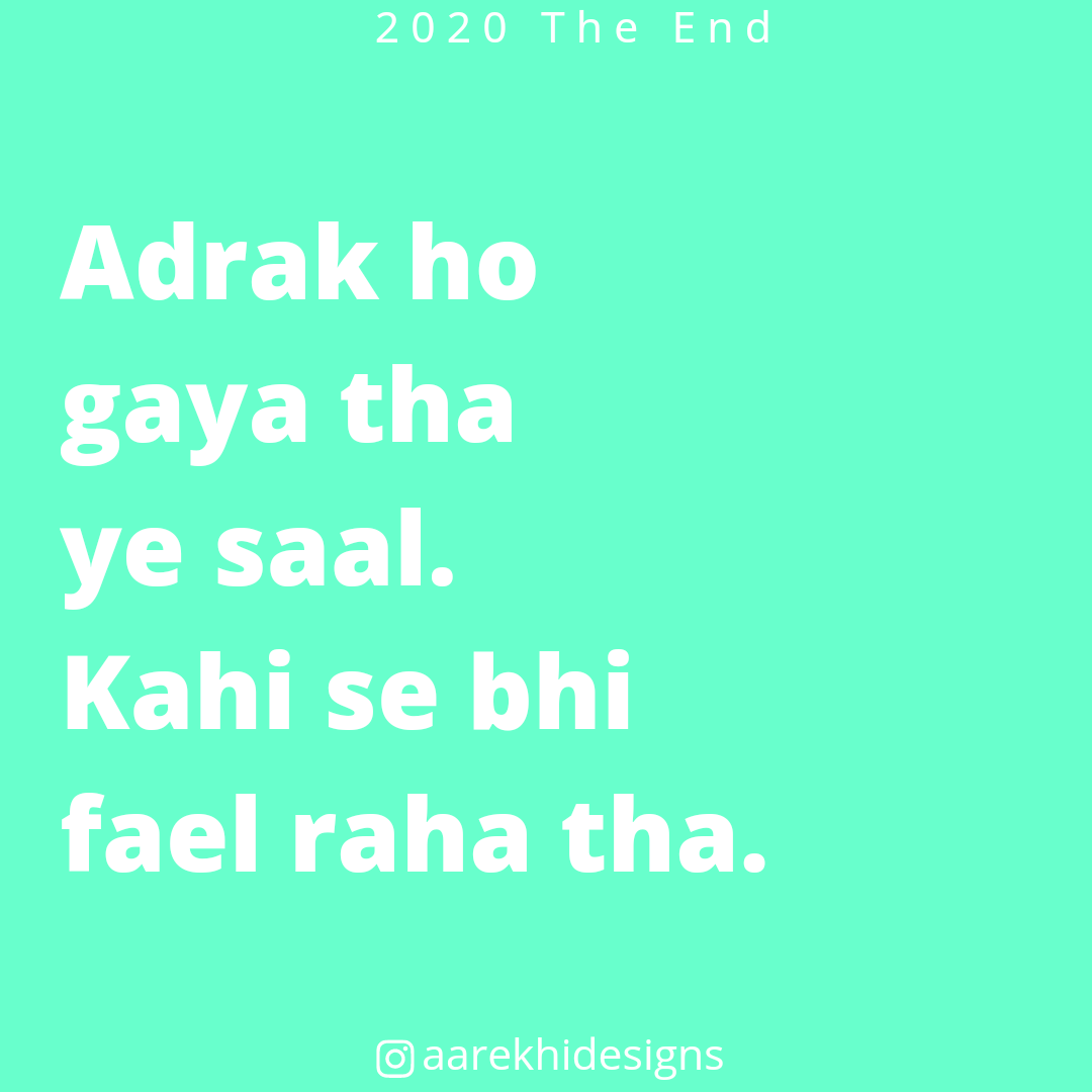 aarekhidesigns's tweet photo. March ke baad sidha december, aur ab 3 mahine baad fir march.🤷

#2020Rewind #2021 @SDissect @Social_Samosa @MadOMarketing https://t.co/3ROdeaO6aT