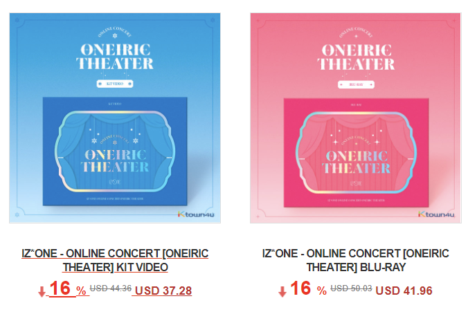 NEW限定品】 IZ*ONE - Concert ONEIRIC VIDEO Poster IZ*ONE [ONEIRIC ...