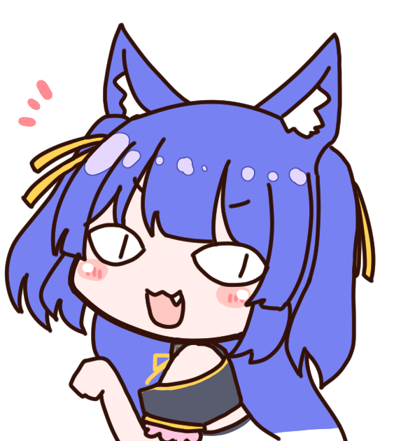 「!
#ルルン・ルルリカ 」|こたつむりのイラスト