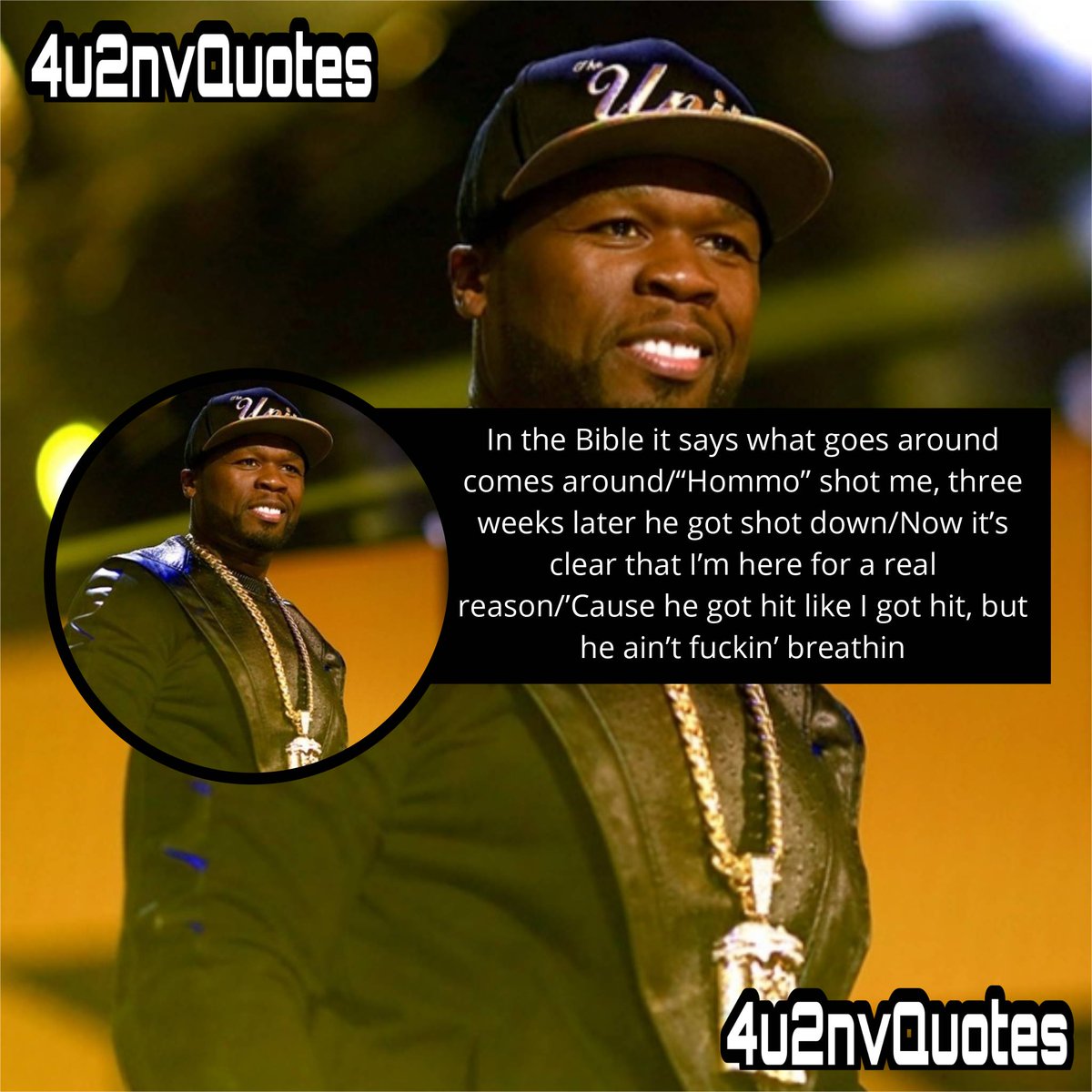 4u2nvQuotes's tweet photo. FOLLOW 🎼 @4u2nvQuotes
🎶
#50Cents #50 #hiphop #bars #music #musicquotes #Lyrics #musicalquotes #4u2nvquotes https://t.co/9kODGSzmO7