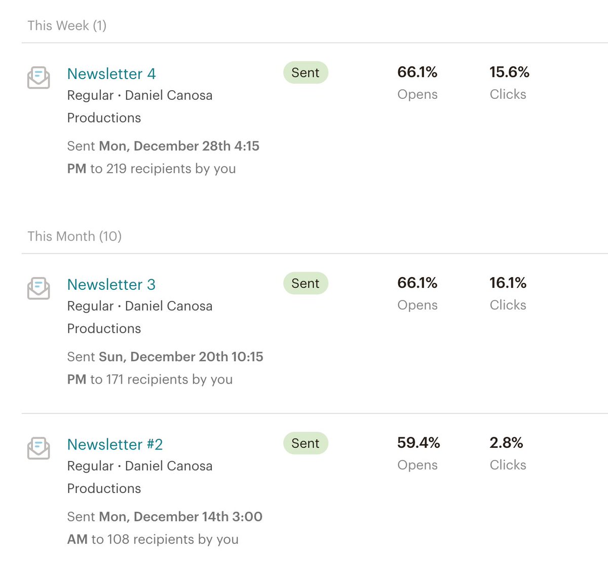 7. Email lists are not deadI just created mine 4 weeks ago, and my list is now 226 people!I'm using Notion templates as a lead magnet.And then I try to provide value in every single issue (yesterday I gave a free annual review template).Open rate is around 65% 
