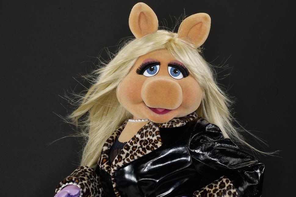 Petey as Miss Piggy