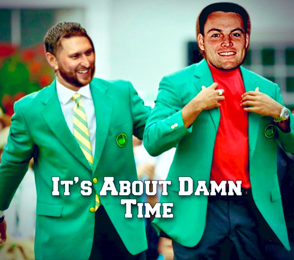 theALyCat1's tweet photo. Enough is enough! When I find out which one of you #snowflakes, has been emailing me this fraudulent pic of the pretend champ nonstop today, I will take legal action! ALsterisk season with covid, not to mention I would have won the championship by 7 points! 3🏆s!  #RightfulChamp https://t.co/vy87P2GjUW