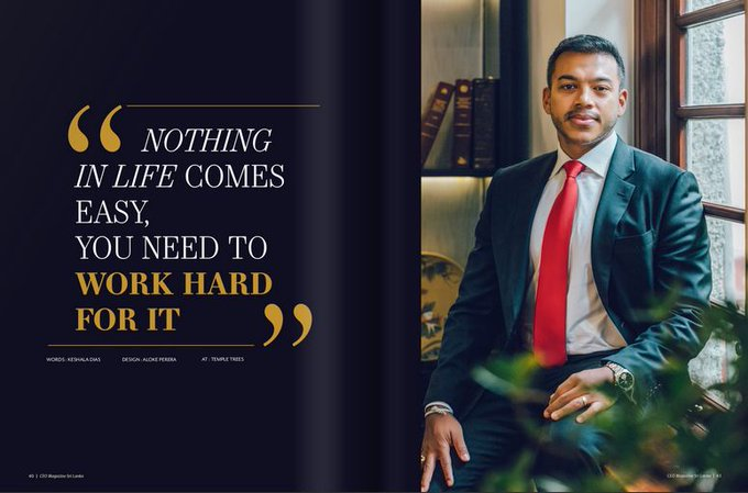 BizColombo's tweet image. When someone who has everything handed on a platter - captaincies, defense schol to study in UK, early retirement from Navy, TV licenses etc. etc. etc. - talks about how hard he work, he must be referring to all the pussies he had to satisfy. (of course I am referring to cats)