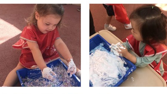 Messy Play at Dubai Marina, so much fun today! #dubaimarina