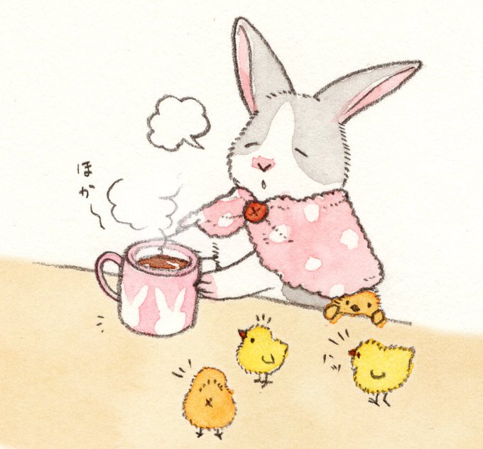 「chicken rabbit」 illustration images(Oldest)