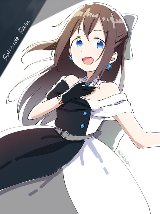 「black dress huge bow」 illustration images(Latest)