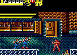 But there were some gems on Game Gear. My favorite is an EXCELLENT, stylized port of Streets of Rage 2, which sacrifices visual detail for screen real estate. It commits to being colorful, fast, and faithful to the feel of the original, and delivers on all counts.