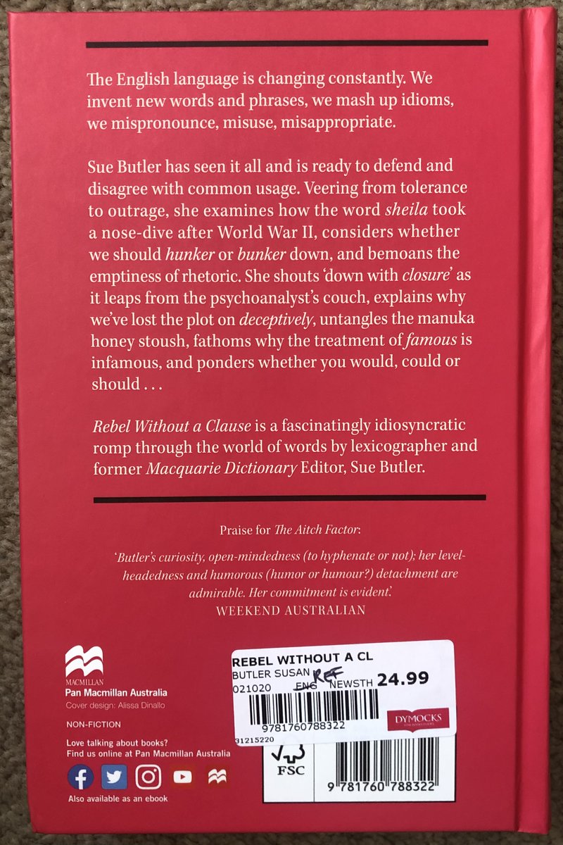 nomad_penguin's tweet photo. Examines the varied ways we use and abuse the English language. To be read in snatches. #read2020 https://t.co/OkM7PTO7GA