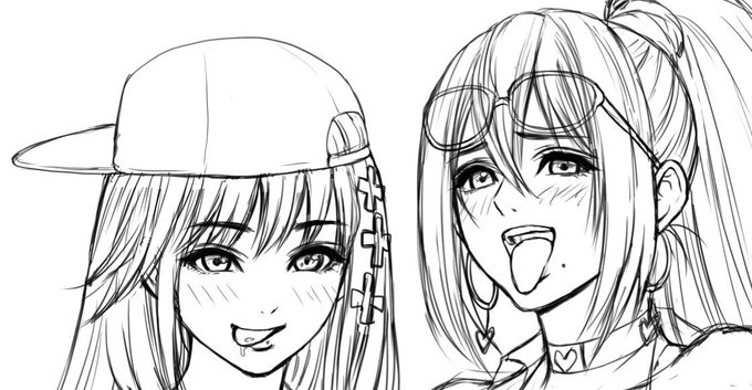 チクビの進捗状況*まだ下書き途中です💧色々やり直ししながら描いてますのでしばらくお待ち下されッ…!! 