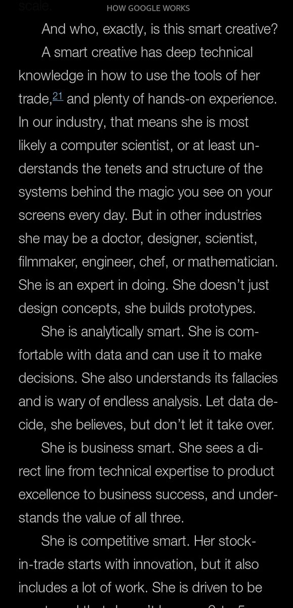 "They work hard, are willing to question the status quo, attack things differently. This is why they can have such impact.It's also why they're uniquely difficult to manage, esp. under old models—because no matter how hard you try, you can’t tell people like that how to think."