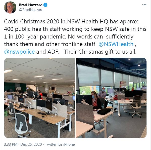 20) Health Hazzard: "It's 1 in 100 yr pandemic." Bollocks,  #SpanishFlu way worse. Last time he used phrase, added "it's the NWO". YT of that removed, BTW. Gift he talks about is wrecking  #Christmas  . What an arsehole! (And note time of tweet: 3.33PM.)  http://www.matthaydenblog.com/2020/07/the-new-world-order-is-brad-for-your.html