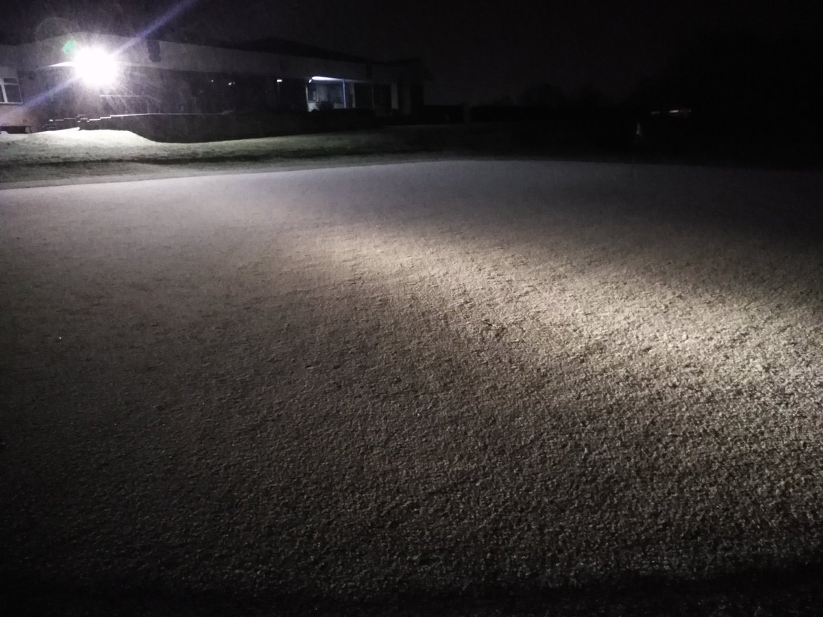 Course closed due to snow