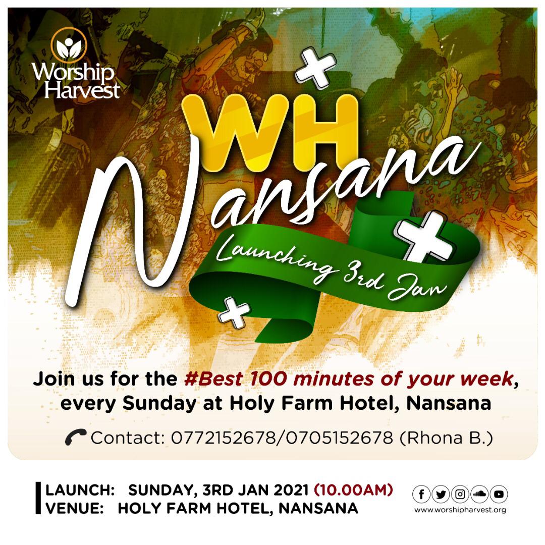 worship_harvest's tweet photo. 2021 We kick off with a bang. #WHKamuli #WHNansana #WHGaruga #Launching on 3rd January 2021 @mosesmukisa @Bee3Byemanzi @BigirwenkyaS @floeagaba @rogerskajubi @kayliemartha @daveytr @noryo @phillta @JayRemoir @Ivanprince11 @samkirabo @queenantonete @NyaburuG @persisbabiryeug https://t.co/y2I5E1rD0w